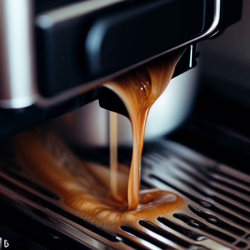 nespresso machine leaking coffee